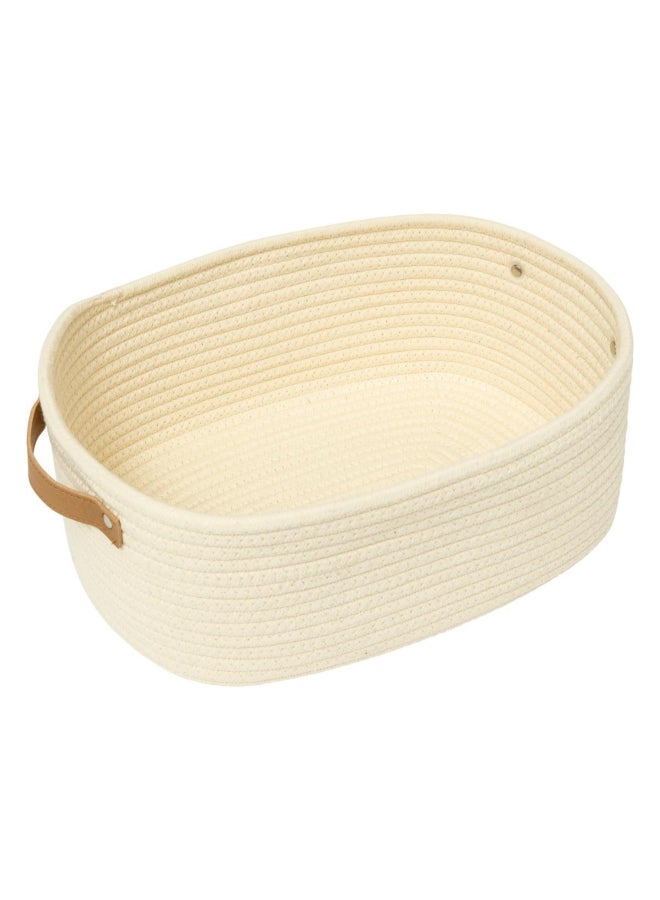 حامل ماكينة تحضير سلة حمام مزدوجة 3 قطع عاجي وبني 12 x 25 x 35 سم 204911A - Image 3