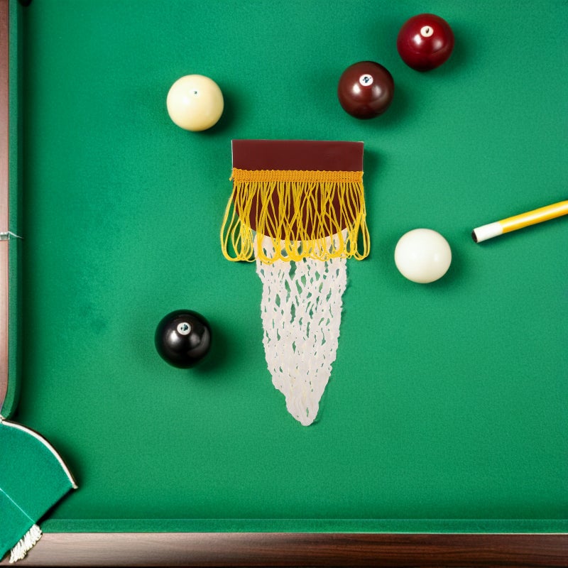 6pcs Children’s Billiards Mesh Bag Replacement 6 inch Mini Pool Table Pockets Cotton Net Corner Game Table Accessories for Cue Sports - Image 2