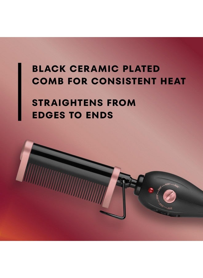 Gold N Hot Rose Gold Pressing And Styling Comb - Image 2