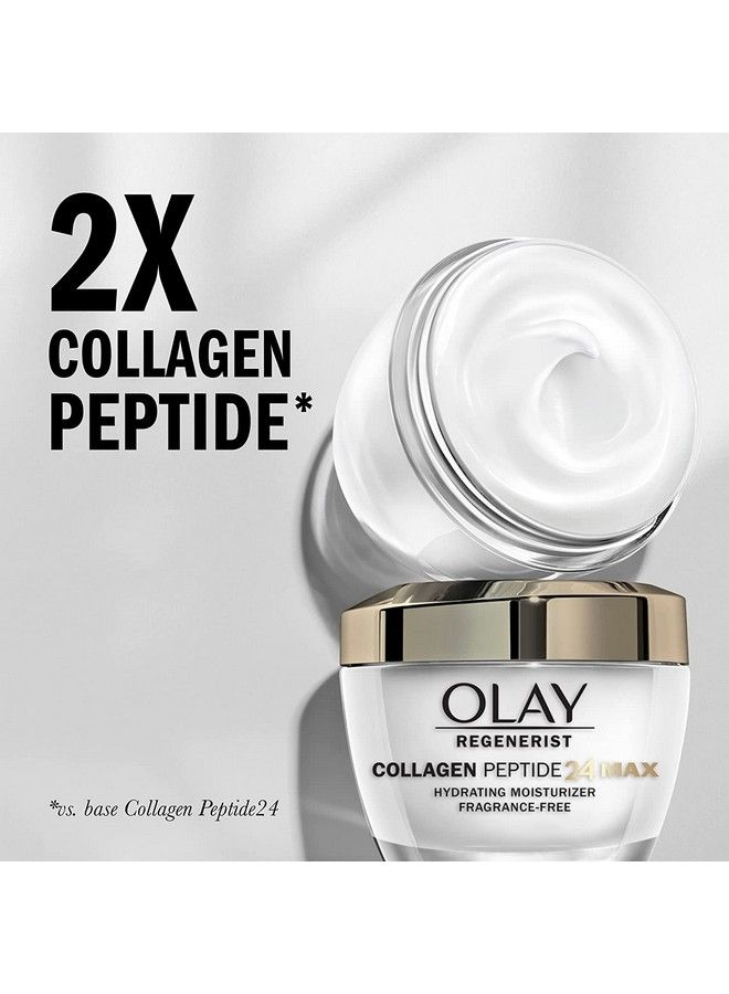 Olay Regenerist Collagen Peptide 24 Max Hydrating 1.7 Oz + Whip Face Moisturizer Travel/Trial Size Gift Set - Image 3