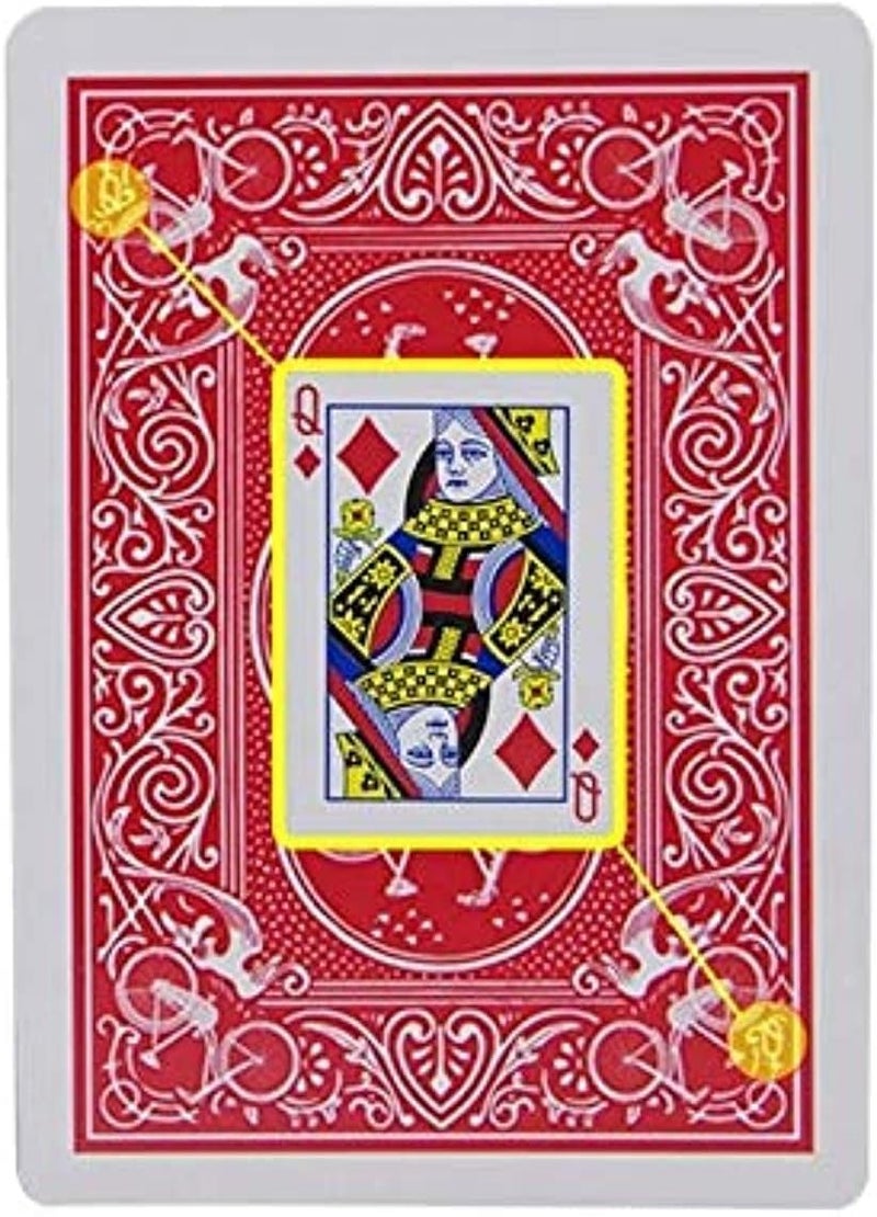 Playing Cards With Sings On Every Card for Magic Trick