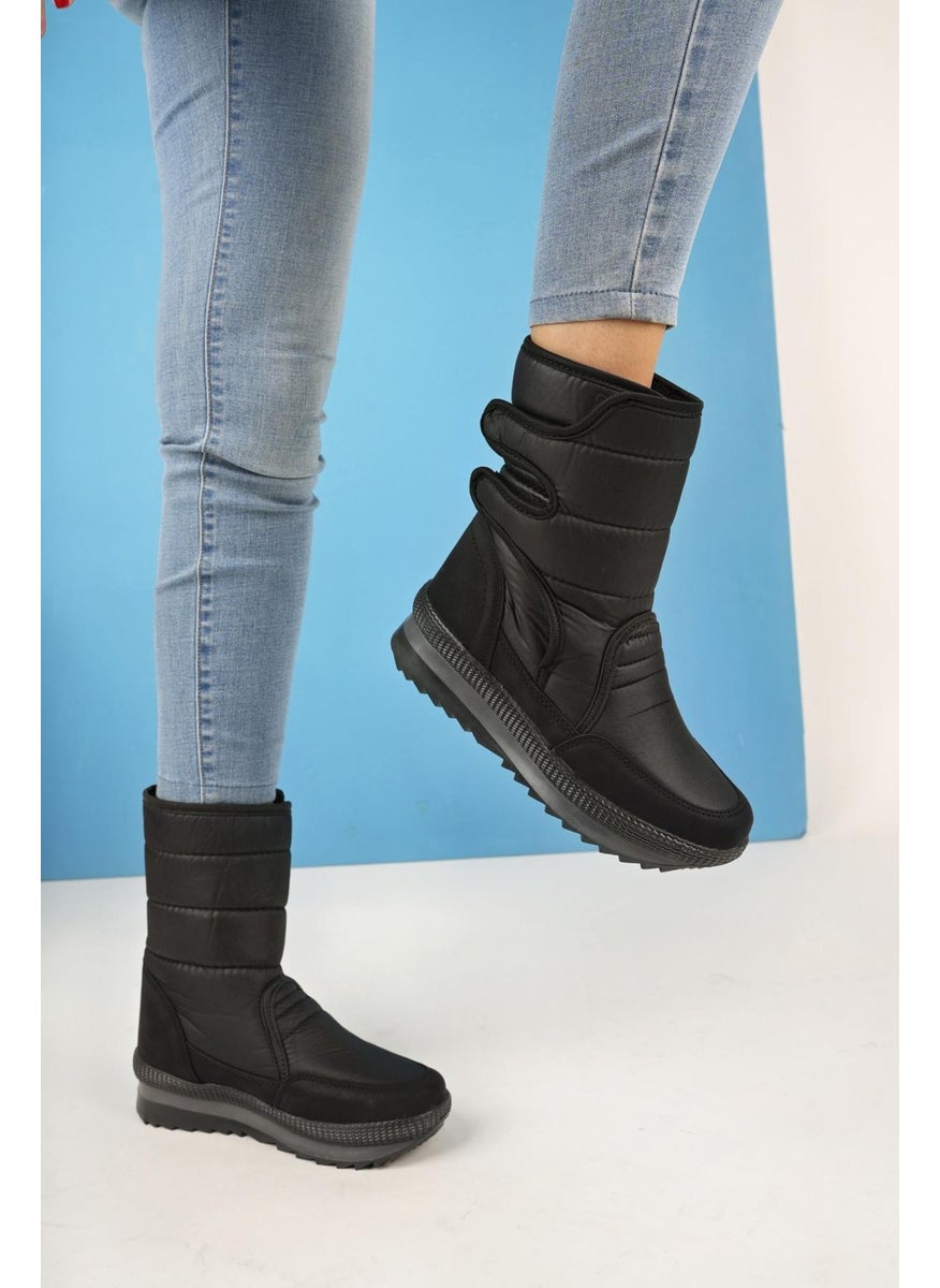 muggo Felya Guaranteed Women's Fur and Velcro Rain and Snow Boots  - Image 5