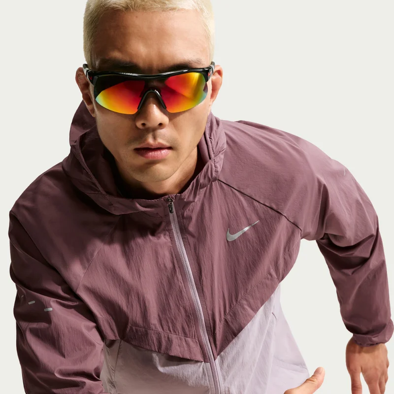 Nike Purple Men's Stride Repel UV Running Jacket for Men | Best Price UAE