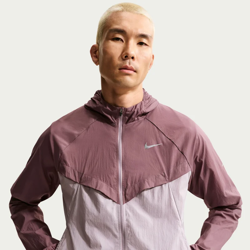 Nike Purple Men's Stride Repel UV Running Jacket for Men | Best Price UAE