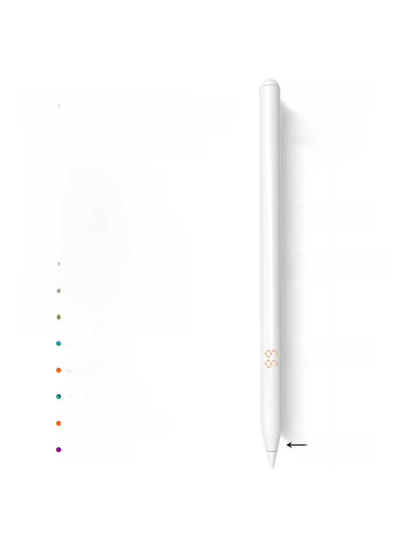 Transparent Apple Pencil Stylus 8Pro [iPad special pen-digital power display]] 