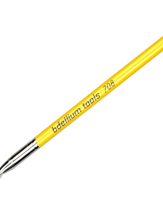 Bdellium Tools Professional Makeup Brush Studio Series - Bent Eyeliner 708 - Image 3