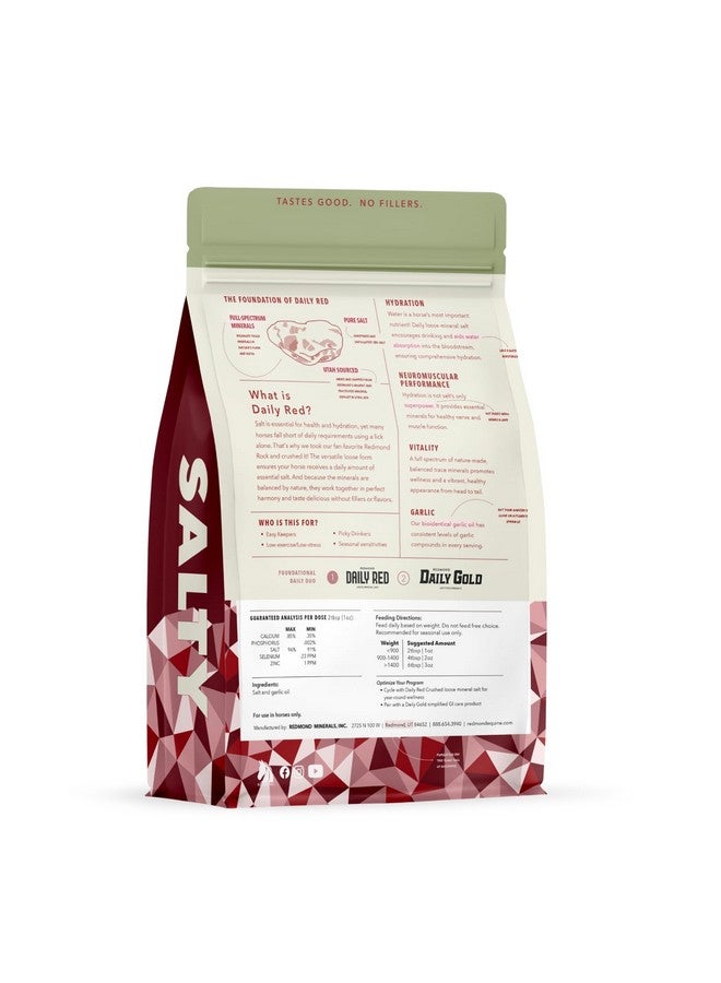 Redmond Daily Red Crushed Garlic | Horse Minerals & Vitamins Supplement | Garlic for Horses - Image 2