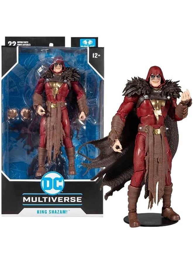 Funko McFarlane Toys DC Multiverse King Shazam (The Infected) 7" Action Figure with Accessories