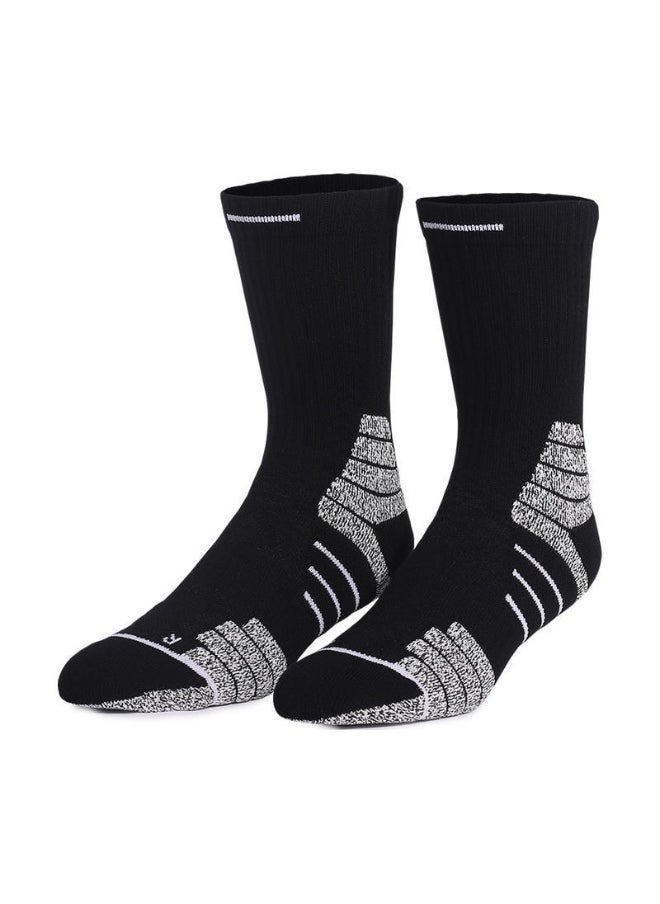 KUYING Fashion Anti Slip Breathable Sports Socks Three Piece Set 