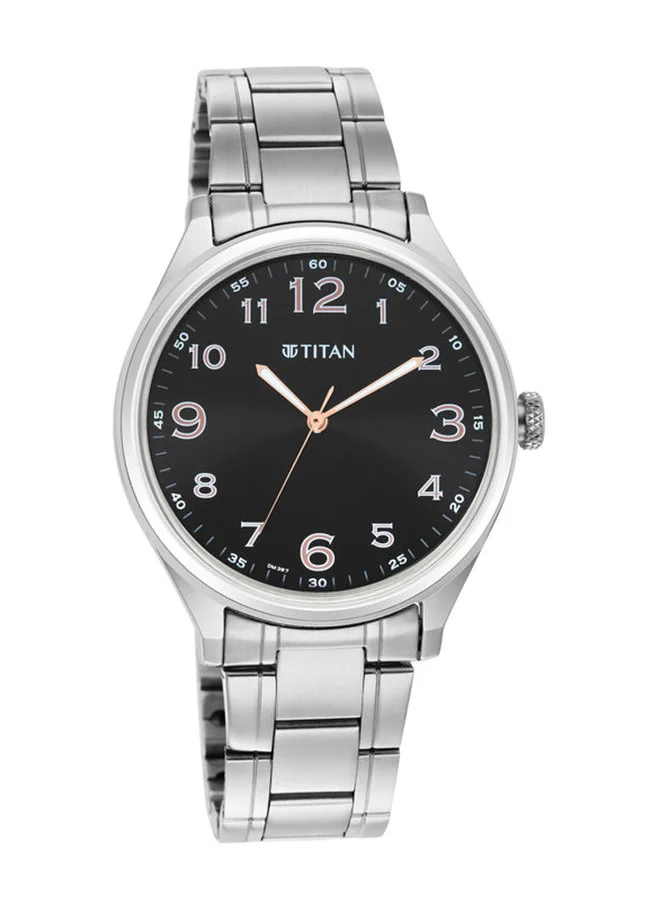 تيتان Stainless Steel Analog Wrist Watch 1802SM04