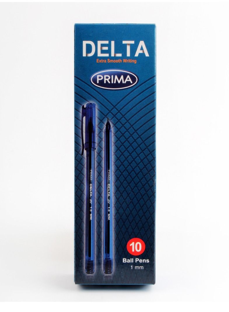 بريما قلم جاف بريما دلتا ازرق 1ملى - Image 4