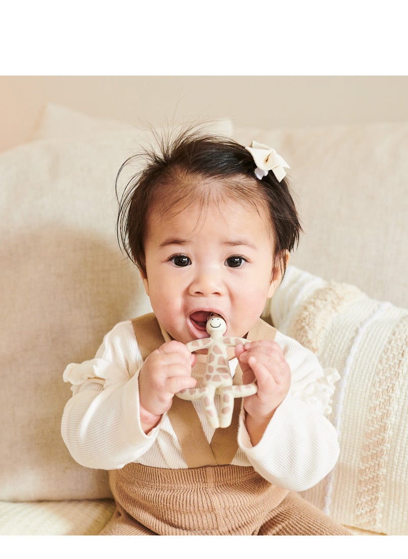 MATCHSTICK MONKEY - Teether & Muslin Set Gigi Giraffe - Image 1