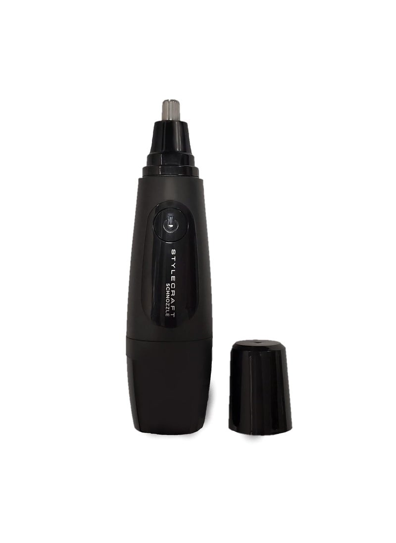 Stylecraft Stylecraft Schnozzle Cordless Nose and Ear Trimmer Water Resistant Portable LED Light Matte Black 