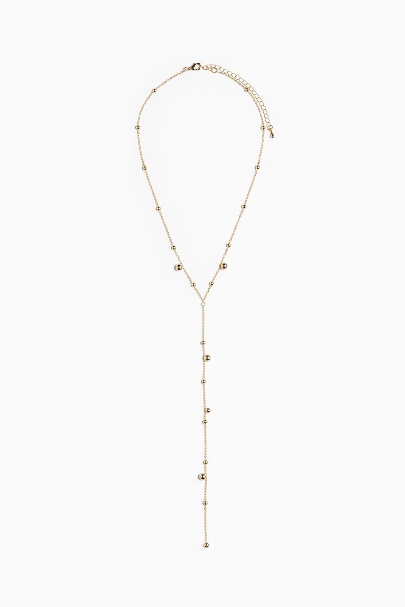 H&M Y-shaped necklace