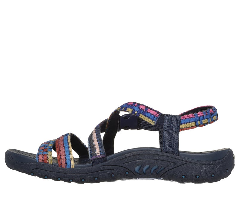 SKECHERS صندل سلاين باك سكيشرز النسائي ريغاي-سيو مي-بوهو المنسوج، متعدد الألوان البحرية، 7 - Image 2