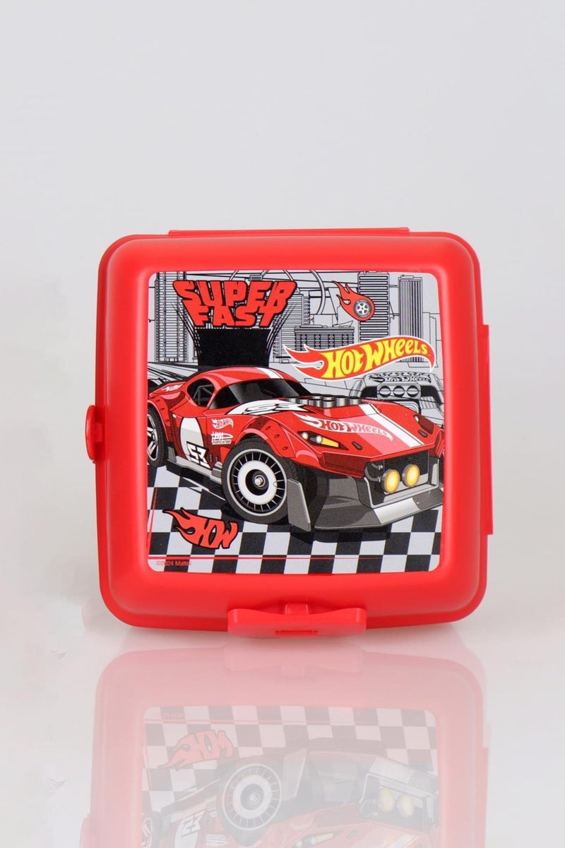 Hot Wheels New Season Licensed 2-Storey Lunch Box *smart Lunch Box* - Image 1