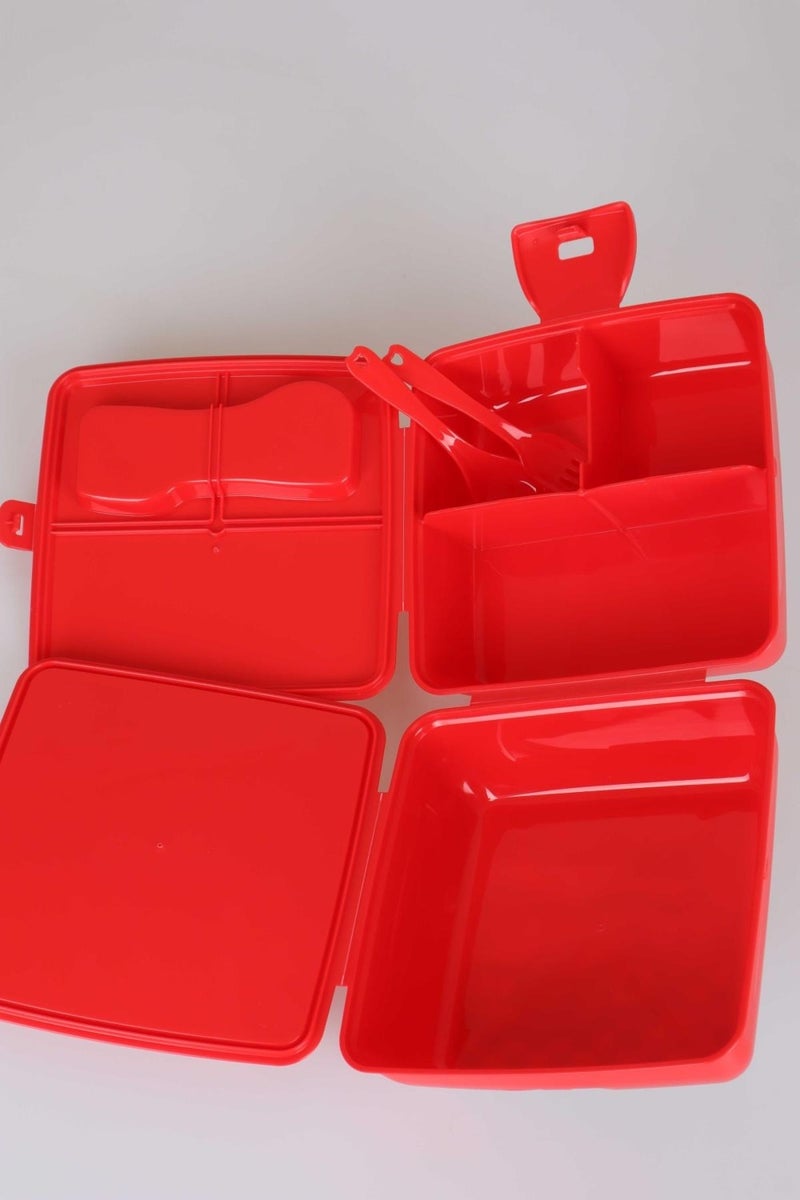 Hot Wheels New Season Licensed 2-Storey Lunch Box *smart Lunch Box* - Image 2