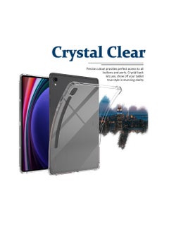 Generic Case Compatible with Samsung Galaxy Tab S9 Tablet Case, Clear Soft TPU Shookproof Ultra-Thin Lightweight Anti-Scratch Protective Cover Case for Samsung Galaxy Tab S9-Transparent  - Image 4