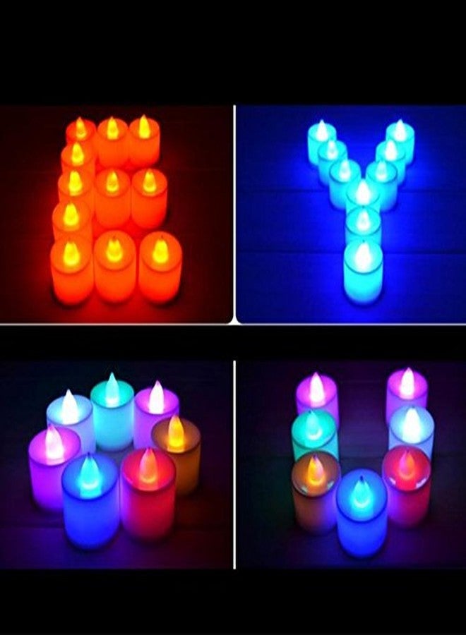 AtneP 24x LED T-Light Candles for Home Decoration Festival Decor Diwali Christmas - Image 1