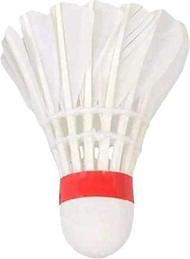 Hookcart Feather Shuttle Cock, White, Pack of 3 - Image 2