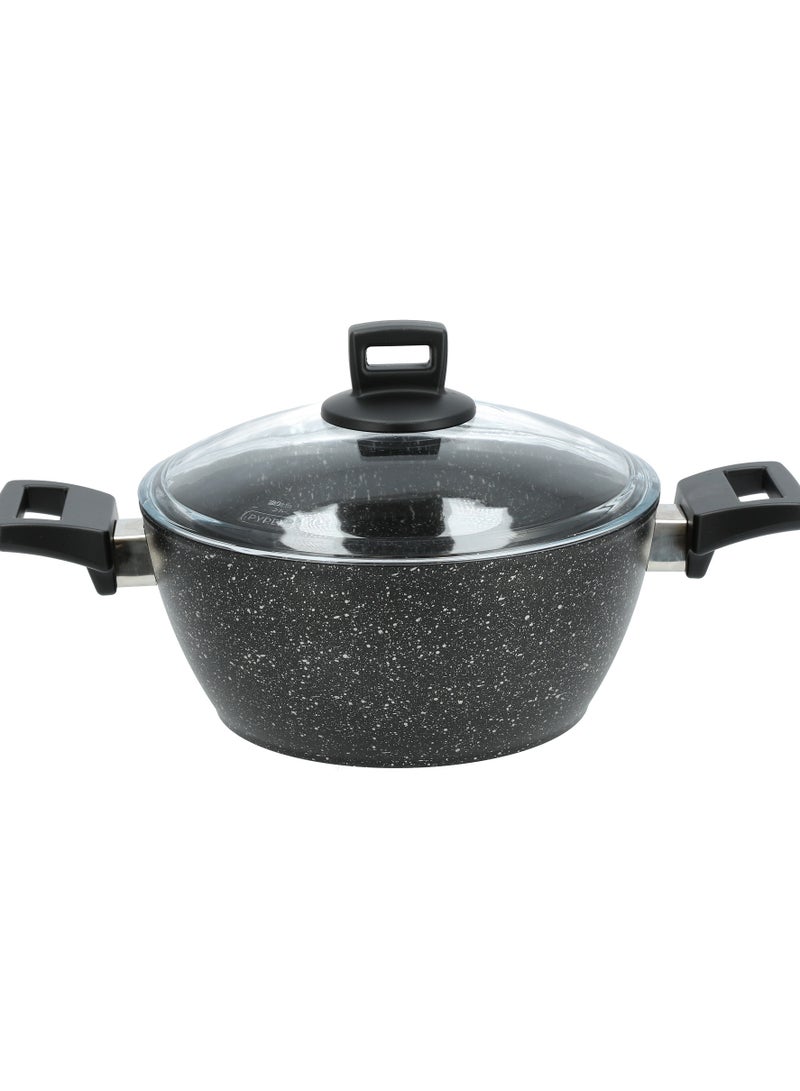 ALBERTO 7 Piece Granite Cookware Set - Image 2
