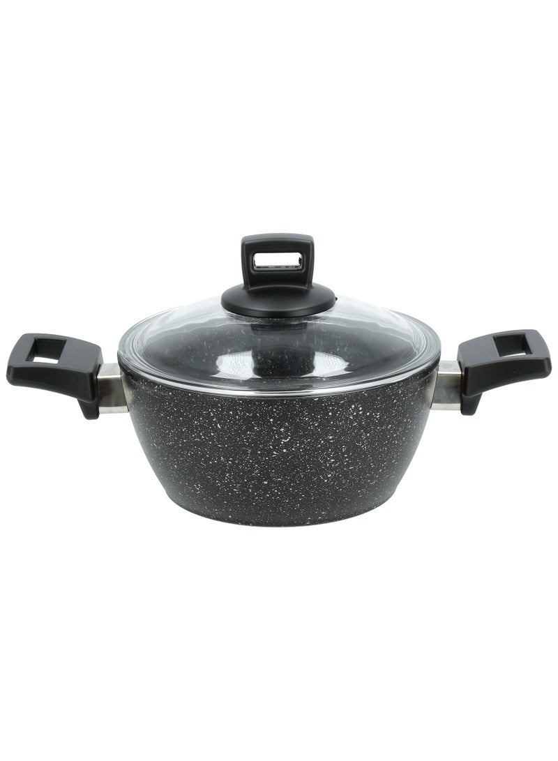 ALBERTO 7 Piece Granite Cookware Set - Image 4
