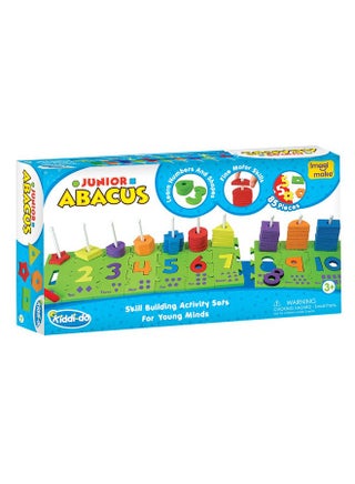 Imagimake Junior Abacus Skill Building Activity Set (3Years +) to Help Learn Shapes, Numbers, Counting, Speech and Language, 8 mm & 10 mm Foam (Multicolor) - pzsku/Z1851294E1694DABA36D9Z/45/1745923970/3ab1e36d-88ea-42de-b0d3-ba930acf0f98