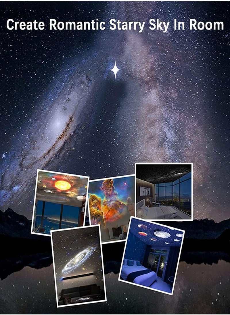 LEOKOR - Star Projector, Planetarium Projector for Bedroom Ultra Clear Galaxy Night Light with 4K Replaceable 12 Galaxy Discs 360 Degree Rotation Real Sky Light - Image 1