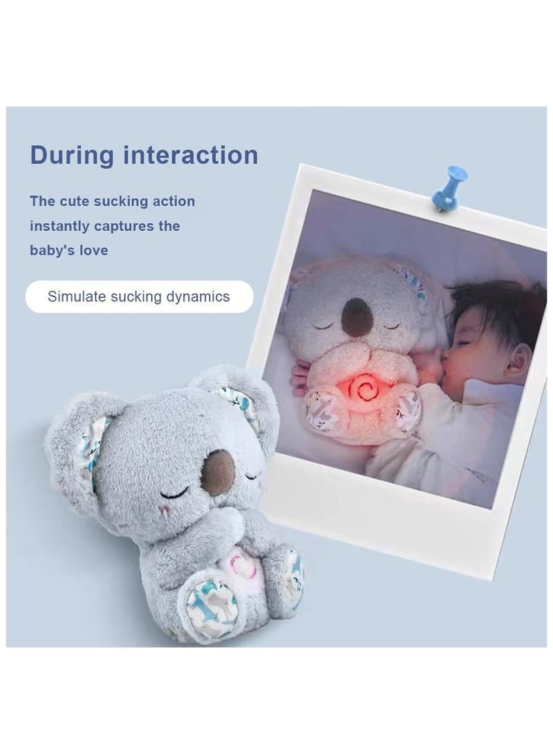 bbet Calming Relief Plush Toys | Breathing Cartoon Anxiety Relief Plush Toy Anxietys Relief Soothing Cartoon Stuffed Animal with Music Lights and Rhythmic Breathing Motion for Kids Sleeping - Image 3