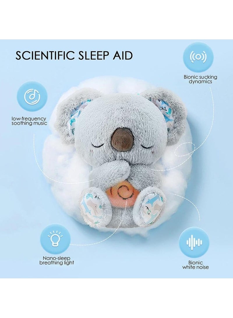 bbet Calming Relief Plush Toys | Breathing Cartoon Anxiety Relief Plush Toy Anxietys Relief Soothing Cartoon Stuffed Animal with Music Lights and Rhythmic Breathing Motion for Kids Sleeping - Image 4