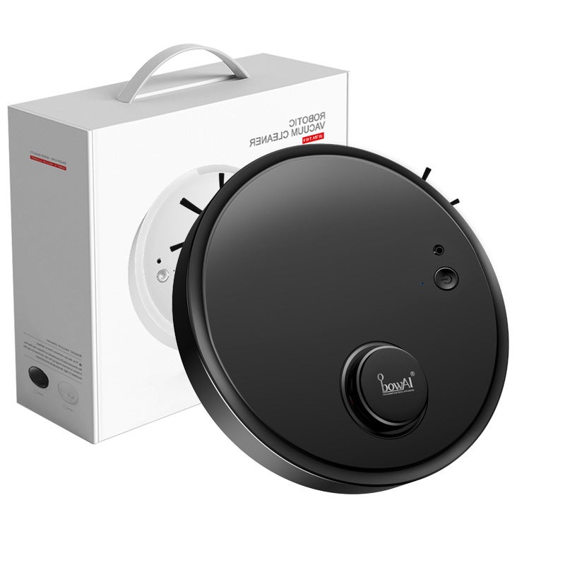 BowAI Ultra Slim Smart Robot Vacuum Cleaner, USB Charging Powerful Suction Automatic Home Floor Cleaning Robotic Vacuum - Image 1