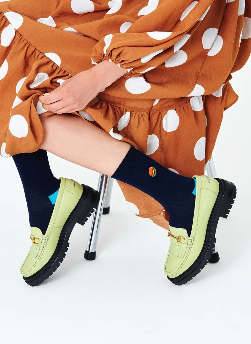 Happy Socks EMBROIDERY HAMBURGER SOCK