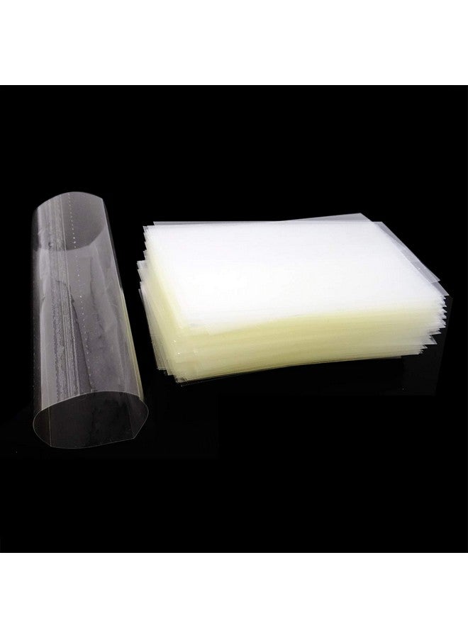 HONBAY 200Pcs Clear Pvc Heat Shrink Wrap Bands For Lip Balm Tubes Chapstick Lip Balm - Image 1