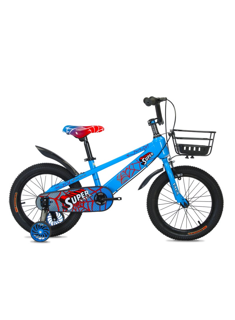 Vaux Vaux  - Super Vaux 16 Inch Kids Bike - Blue - Image 1