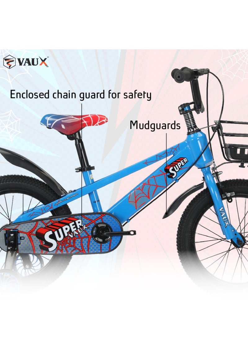 Vaux Vaux  - Super Vaux 16 Inch Kids Bike - Blue - Image 5