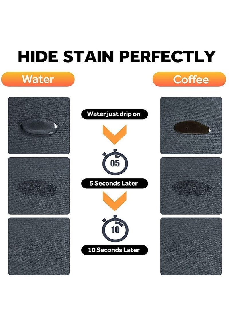 Bukela 2-Piece Super absorbent soft non-slip quick drying Kitchen Floor Mat Set - Image 2