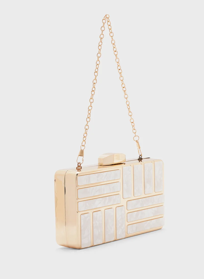 Ella Limited Edition Acrylic Box Clutch Bag