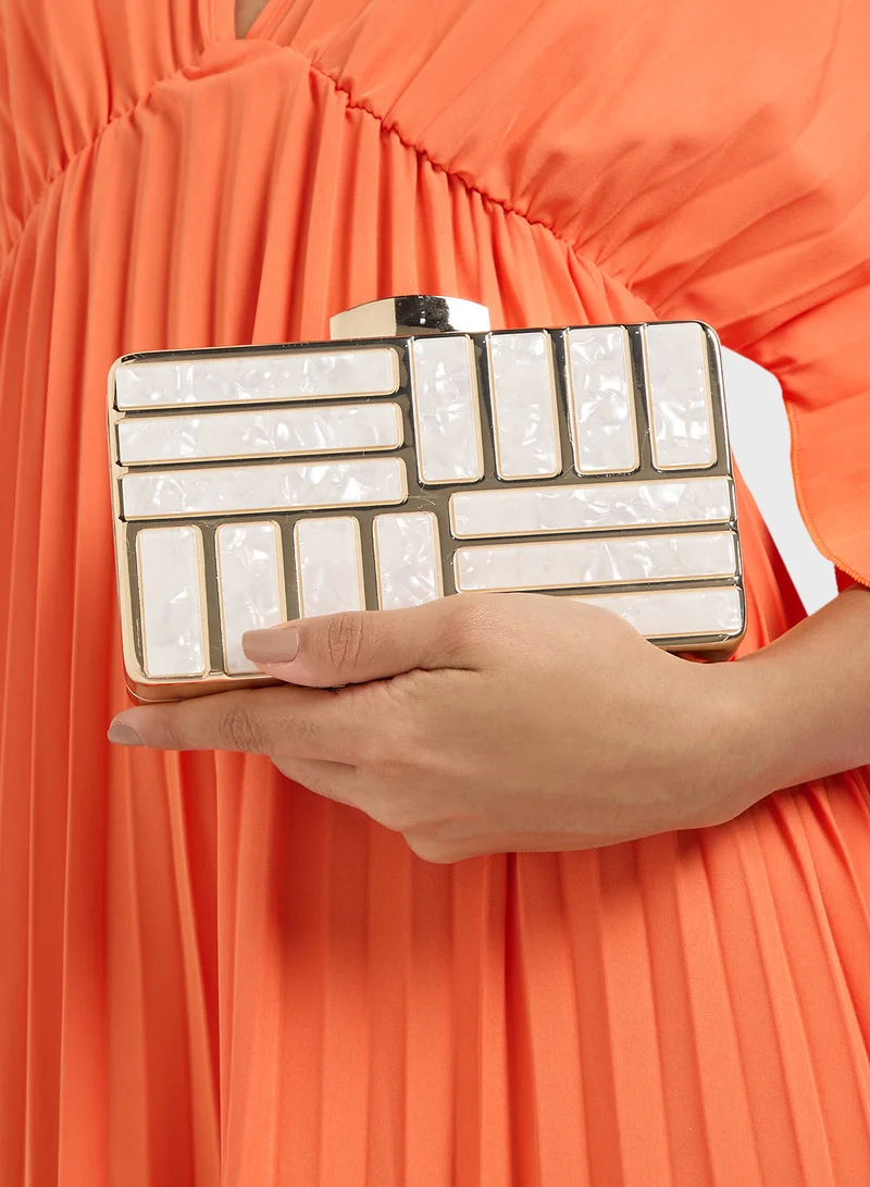 Ella Limited Edition Acrylic Box Clutch Bag