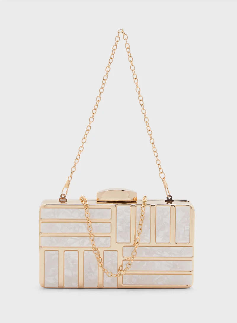 Ella Limited Edition Acrylic Box Clutch Bag