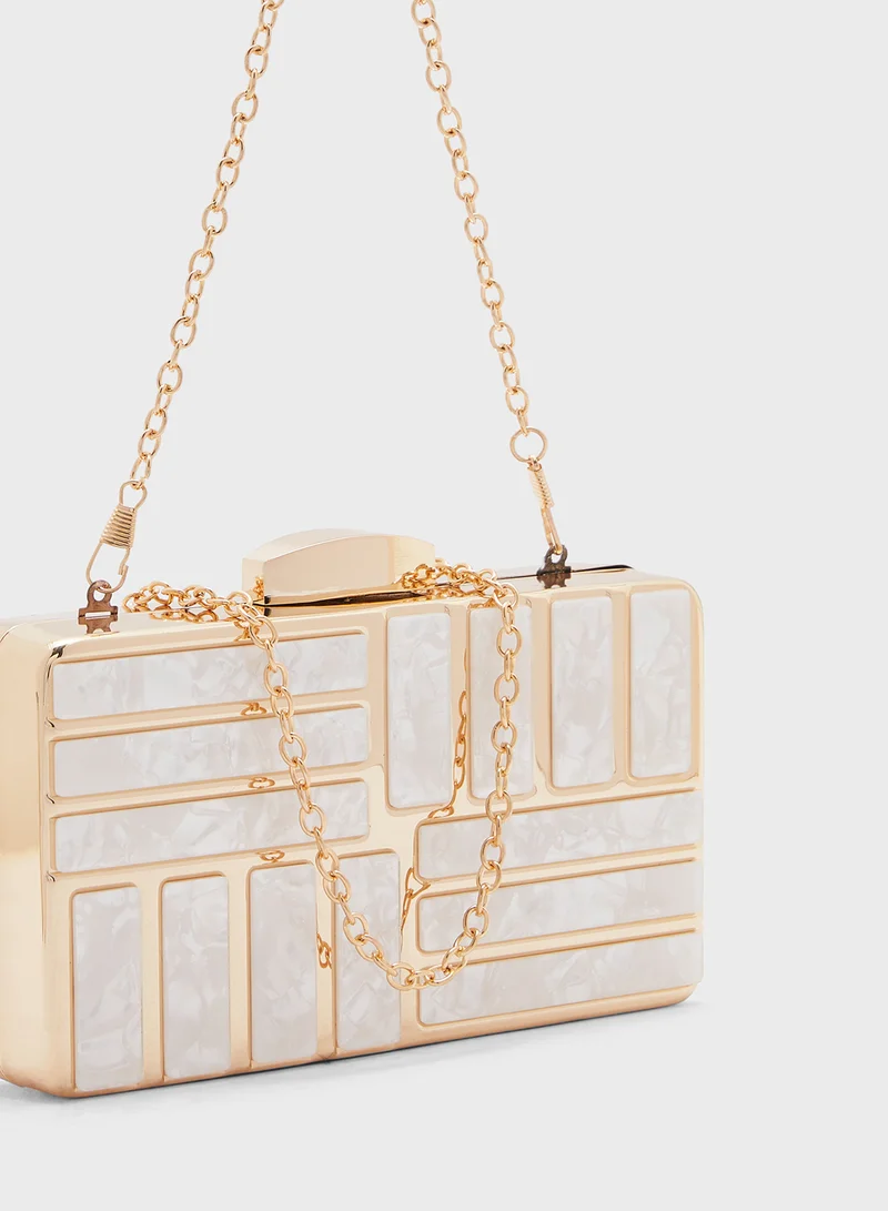 Ella Limited Edition Acrylic Box Clutch Bag