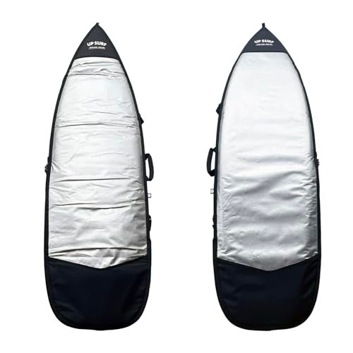 UP SURF Surfboard bag, Daylight Bags for Fun and short boards, Size 5’4”,5’8”,6’0",6'4",6'8" Surfboard cover for Storage and Transport Surfboard (6’4) - Image 1