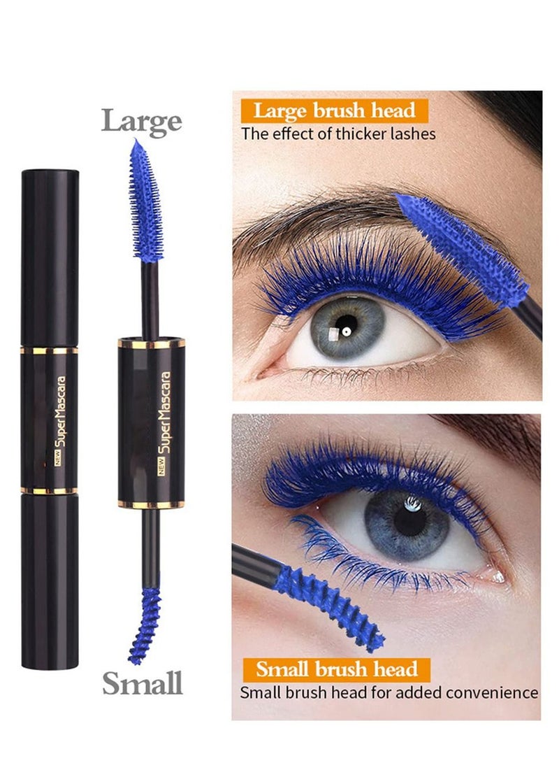 5 Colors Mascara Set Colorful Mascara Waterproof Long Lasting Thick Mascara 0.2 fl oz Washable Volumizing Lengthening Defining Curling Eyelash Makeup Set Lift Separates Eye Lashes False Lash Effect