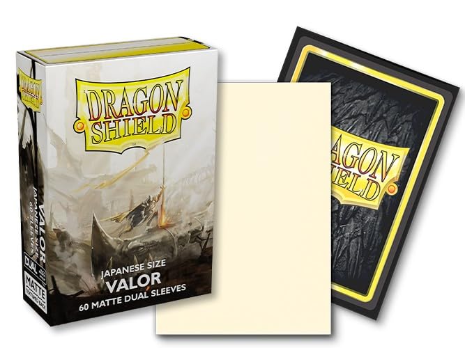 Arcane Tinmen Dragon Shield 15159 Dual Matte Valor 60 Count Japanese Size Sleeves - Image 3