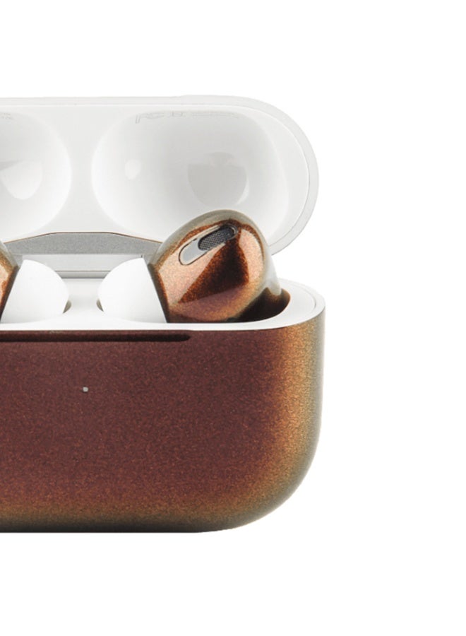 Craft Merlin Craft Customized Apple AirPods Pro 3 – Sunset Dual Color Hand-Painted Design, Personalized Wireless Earbuds, Warm Aesthetic Gift (Sunset) - Image 3