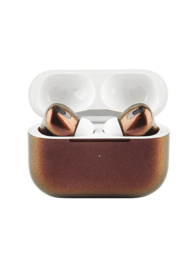 Craft Merlin Craft Customized Apple AirPods Pro 3 – Sunset Dual Color Hand-Painted Design, Personalized Wireless Earbuds, Warm Aesthetic Gift (Sunset) - Image 1