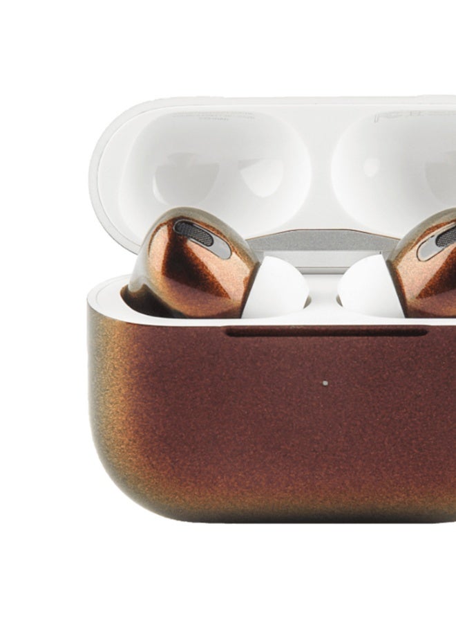 Craft Merlin Craft Customized Apple AirPods Pro 3 – Sunset Dual Color Hand-Painted Design, Personalized Wireless Earbuds, Warm Aesthetic Gift (Sunset) - Image 2