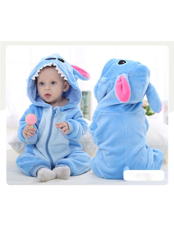 general Children's crawling clothes new three-dimensional shape baby hooded jumpsuit baby clothes - Image 3