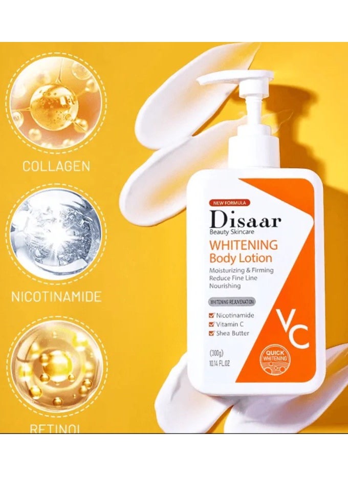Disaar - Whitening Body Lotion with Vitamin C 300g - Image 1