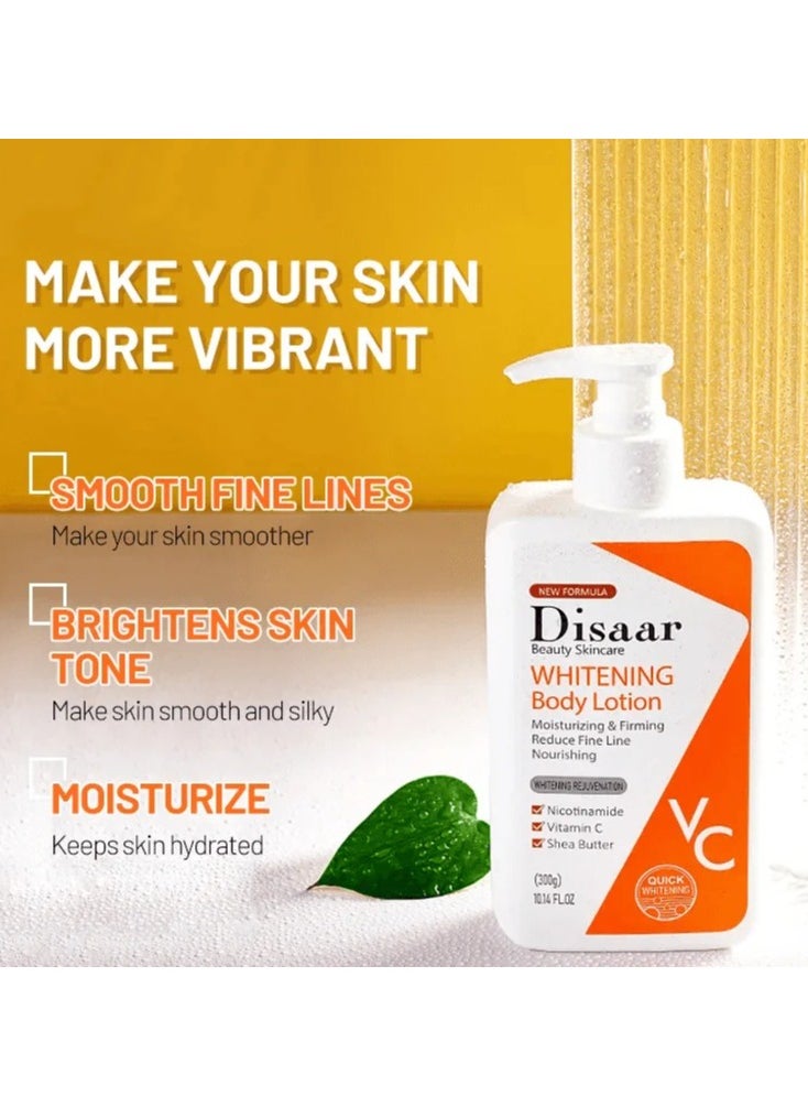 Disaar - Whitening Body Lotion with Vitamin C 300g - Image 1