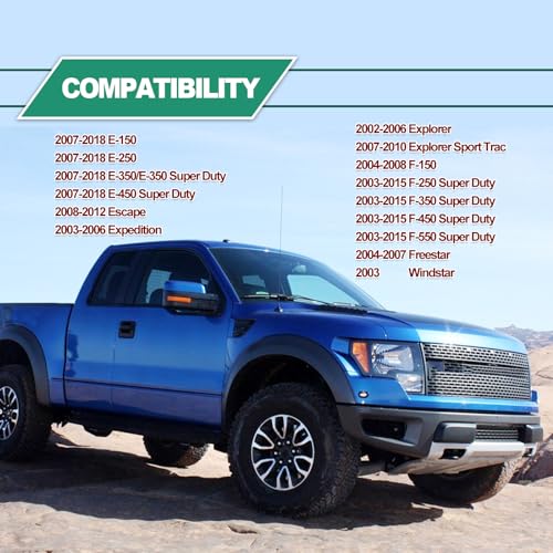 RBOKO 4 Pack Reverse Bumper Parking Assist Sensors Compatible with Ford F150 F250 F350 E-150 E-250 Escape Explorer Lincoln Mercury Mariner Mountaineer, Replace# 684-029 3F2Z15K859BA 4F2315K859AA - Image 5
